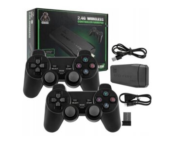 KONSOLA RETRO pod TV + 2 PADY - 20 000 GIER Sega, GameBoy, PS1 itd - brak  danych