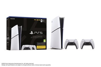 Konsola Sony PlayStation 5 Digital D Chassis + DualSense White - Sony Interactive Enterteinment