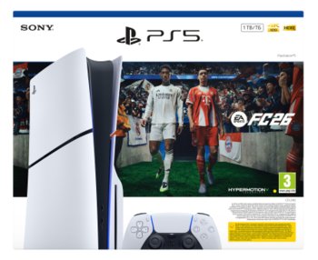 Konsola SONY PlayStation 5 Slim Chassis E + EA Sports FC 26 - Sony
