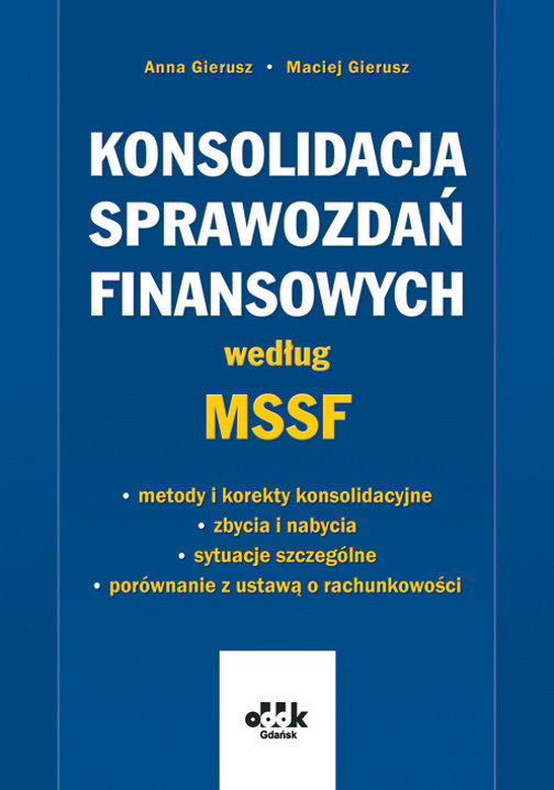 Konsolidacja Sprawozdań Finansowych Według MSSF - Gierusz Anna ...