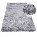 Kontrast, Miękki dywan pluszowy MEGAN 100x150 szary - Kontrast