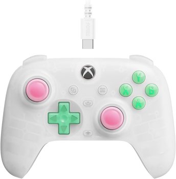 Kontroler 8BitDo Ultimate Mini Wired Xbox Pad clear white - 8bitdo