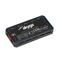 Kontroler do wentylatorów Akyga AK-CA-73 Hub 12-port JST 6-pin RGB + pilot Akyga