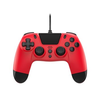 Kontroler GIOTECK VX4 Wired Controller Czerwony do PS4/PC - Gioteck