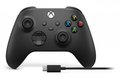 Kontroler Pad XBOX One / Series Black + kabel dla Windows - Microsoft