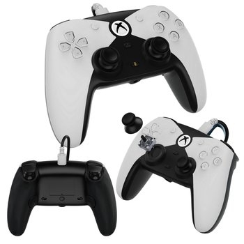 Kontroler Przewodowy Hyperkin Competitor do Xbox i PC - Biały z Programowalnymi Przyciskiami i Czujnikami Halla - Hyperkin