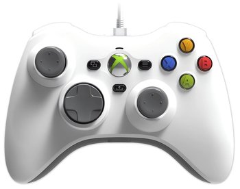 Kontroler przewodowy Hyperkin Xenon do konsoli Xbox Series X|S/Xbox One/Windows 10|11 — biały - The Game Bakers