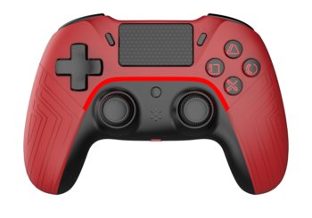KONTROLER PS4 QSP458 RED BEZPRZEWODOWY - Cobra