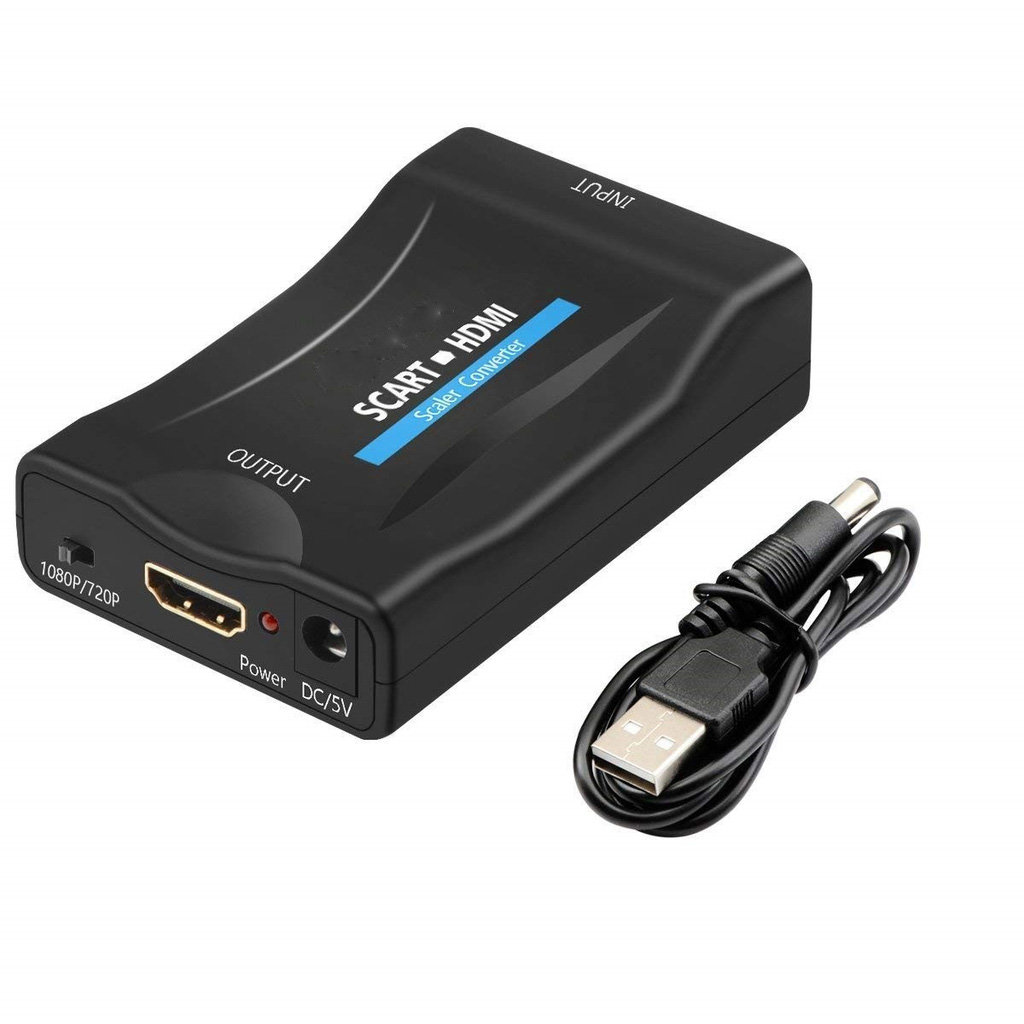 Konwerter adapter scart na hdmi 1080p inf sklep empik com