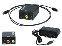 Konwerter Optyczny Toslink Na 2Xrca Blow