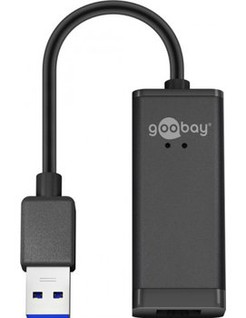 Konwerter sieciowy USB 3.0 Gigabit Ethernet - Goobay