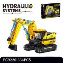 Koparka Forange FC9220 Klocki 554el. STEM z uproszczonym systemem hydraulicznym