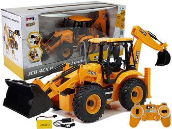 Koparka z Łyżką Zdalnie Sterowana 2.4G 1:20 Dźwięk Światła - Lean Toys