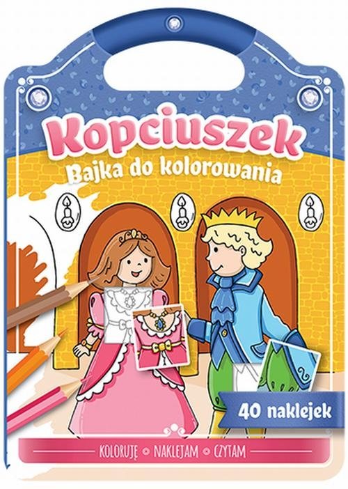 Kopciuszek Bajka Do Kolorowania Opracowanie Zbiorowe Ksiazka