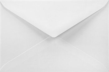 Koperta ozdobna, B6 NK, Acquerello, Bianco biała