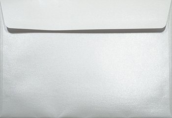 Koperta ozdobna C5 HK Majestic Marble White biała 120g - Majestic