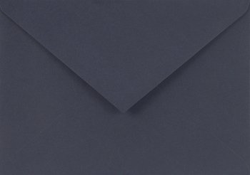 Koperta ozdobna, C6 NK, Dark Blue ciemnogranatowa, 10 sztuk - Sirio Color