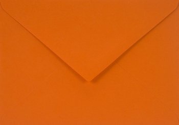 Koperta ozdobna, C6 NK, Sirio Color, Arancio, pomarańczowa