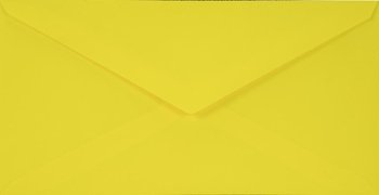 Koperta ozdobna, DL NK, Sirio Color, Limone, żółta