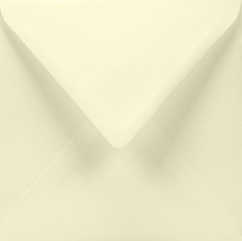 Koperta ozdobna, kwadratowa, K4, Cream ecru