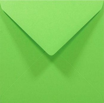 Koperta ozdobna, kwadratowa, K4 NK, Rainbow, zielona
