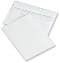 Koperty bez okienka C6 (114 x 162 mm) biały 1000 szt.