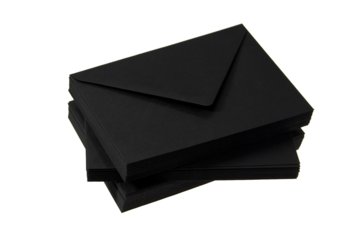 Koperty  czarne 100 g/m2  C6 10 szt  nr 7 - Shan