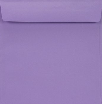 Koperty kwadratowe K4 fioletowe Burano ŚLUB 5szt - Burano