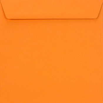 Koperty kwadratowe K4 pomarańczowe Burano ŚLUB 5sz - Burano