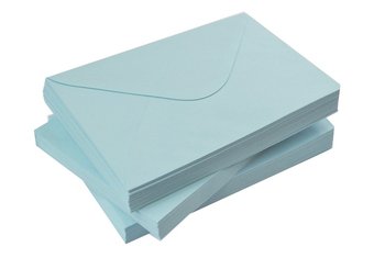Koperty niebieskie pastel 120 g/m2  C6 10 szt nr12 - Shan
