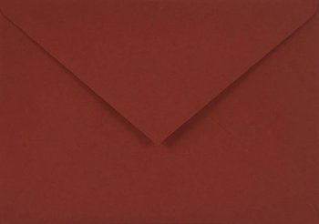 Koperty ozdobne gładkie C6 NK bordowe Sirio Color Cherry 115g 25 szt. - na świąteczne zaproszenia kartki świąteczne drobne upominki - Netuno