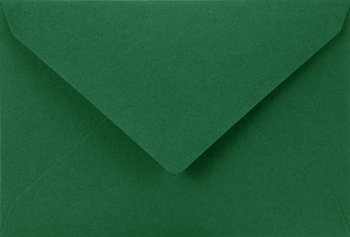 Koperty ozdobne gładkie C7 NK c. zielone Sirio Color Foglia 115g 25 szt. - na pieniądze bilecik karty podarunkowe do albumu do scrapbookingu - Sirio Color