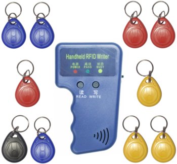 KOPIARKA PROGRAMATOR DUPLIKATOR BRELOK RFID 125kHz+10 BRELOKÓW - ADVICE TECH