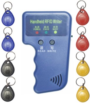 KOPIARKA PROGRAMATOR DUPLIKATOR BRELOK RFID 125kHz+8 BRELOKÓW - ADVICE TECH