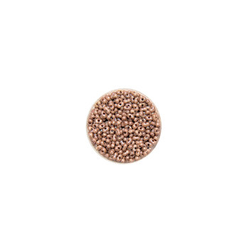 Koraliki ozdobne, okrągłe, brązowe, 17 g
