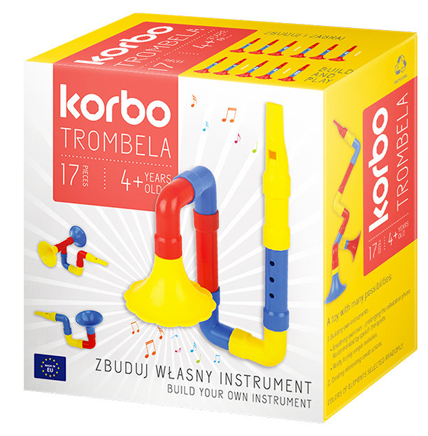Фото - Музична іграшка Korbo , instrument muzyczny Trombela 