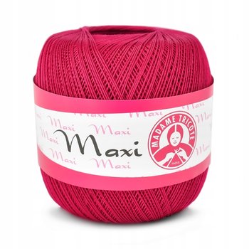 Kordonek MAXI MADAME TRICOTE 100g 6358 rubin - Madame Tricote Paris