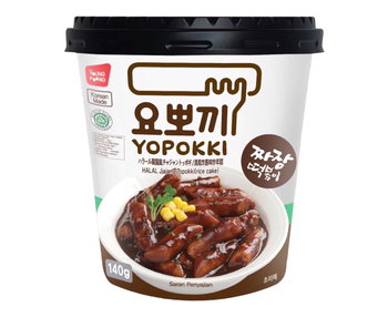 Koreańskie kluski ryżowe instant Yopokki tteokbokki Jjajang 120g - Inne