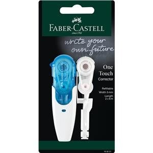Korektor Faber-Castell W Taśmie One Touch+Wkład Zapasowy Blister - Faber-Castell