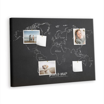 Korkowa Plansza z Pinezkami - 100x70 - Mapa świata kraje - Inna marka