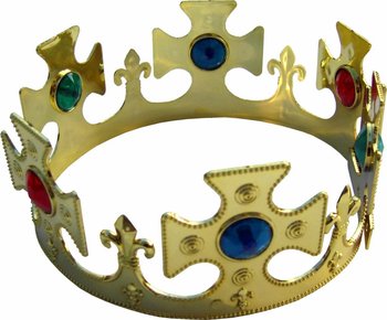Korona królewska, złota - Party Tino