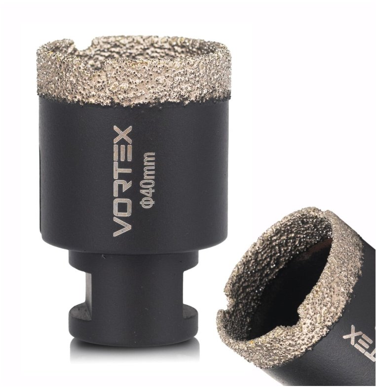 Koronka diamentowa 40 mm M14 VORTEX