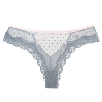 Koronkowe Stringi Kobiece Majtki Damskie Koronka Serce Kolory