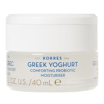 Korres Greek Yoghurt kojący krem nawilżający z probiotykami do cery normalnej i mieszanej 40ml - Korres