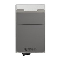 Koruma, Aluminiowy portfel na karty, Ochrona RFID (Srebrny)