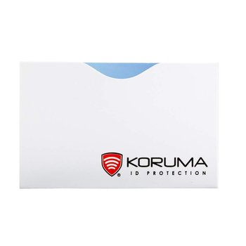 Koruma, Etui na karty, białe, 5,7x8,8 cm - Koruma