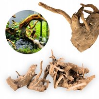 KORZEŃ DO AKWARIUM RED MOOR PIEŃ BAGIENNY 20-30CM SOLIDNY I MASYWNY