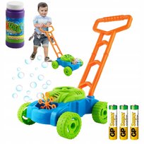 Kosiarka do Robienia Baniek Mydlanych Elektryczna Maszynka + Płyn + Baterie