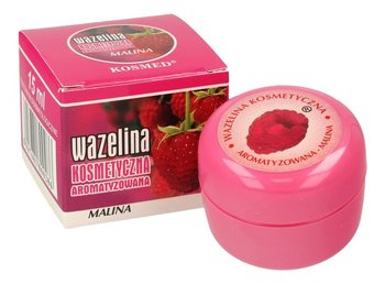 Kosmed, wazelina kosmetyczna aromatyzowana, malina, 15 ml - Kosmed