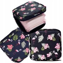 KOSMETYCZKA DAMSKA SASZETKA NA PODPASKI MAKE UP ETUI PODRÓŻNE DO WALIZKI